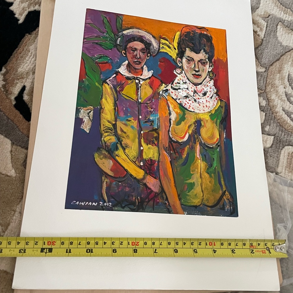 Colorful original art